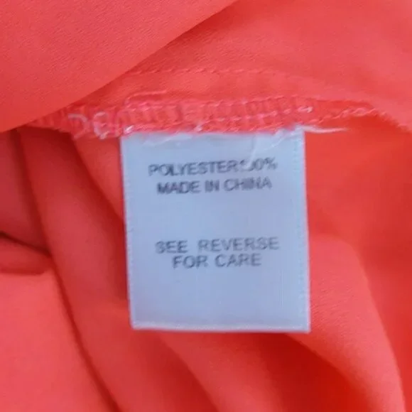 Charlotte Russe Ruffle Front Tank Top Sleeveless Blouse Shirt - Picture 2 of 5